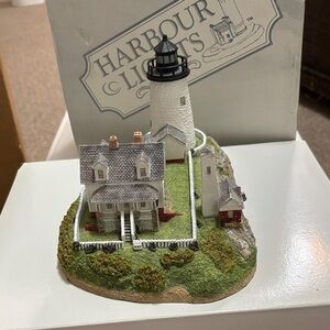 Pemaquid Point Light Harbour Lights 1996 Lighthouse Figurine